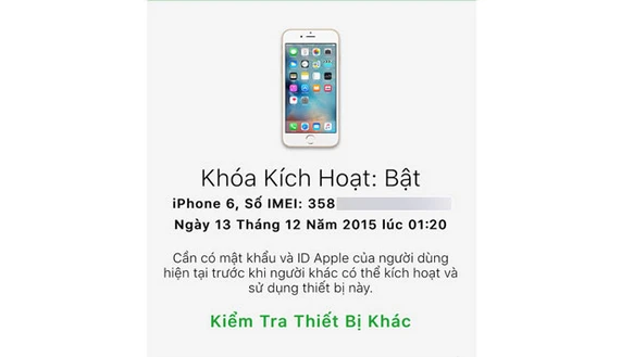 iPhone có thể bị khóa từ xa do để lộ số IMEI?