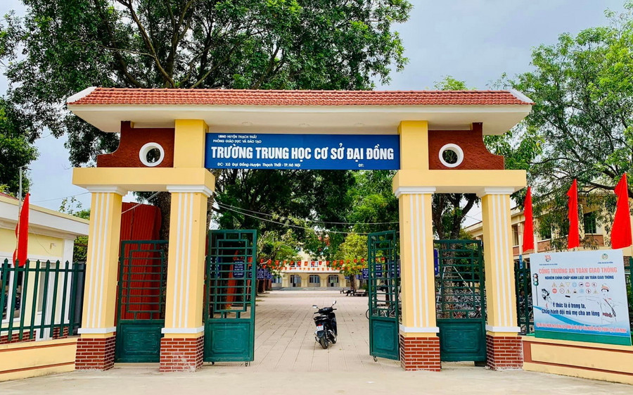 Trường THCS Đại Đồng, huyện Thạch Thất.