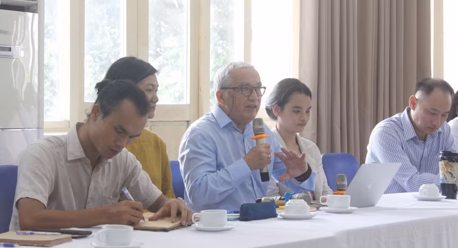 TS. Hà Vĩnh Thọ - Chủ tịch, nhà sáng lập Học viện Eurasia (ELI) chia sẻ về trường học hạnh phúc.