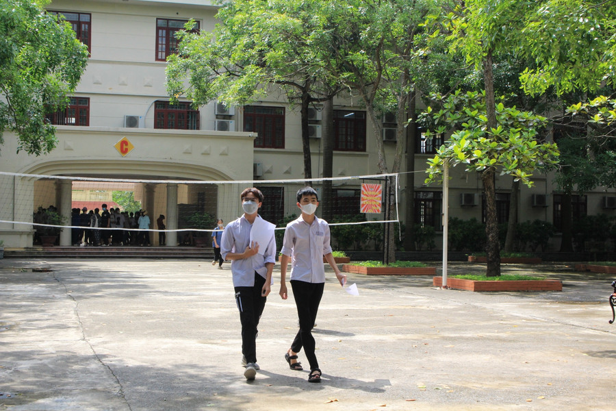 Thí sinh sẵn sàng cho kỳ thi tuyển sinh vào lớp 10 THPT năm học 2022 -2023.