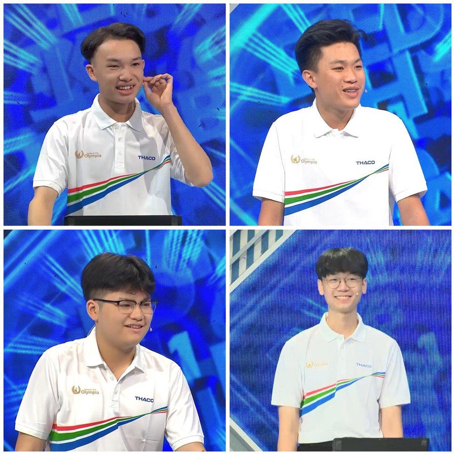 Các thí sinh dự thi. Các thí sinh dự thi.