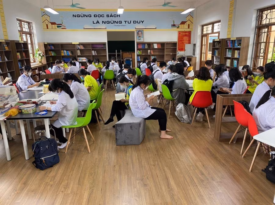 Học sinh Trường THPT Hàn Thuyên tích cực tham gia các hoạt động CLB trải nghiệm.