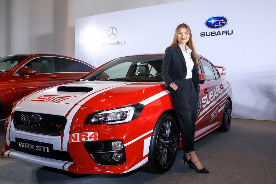 Các mẫu xe mới được trưng bày tại buổi họp báo