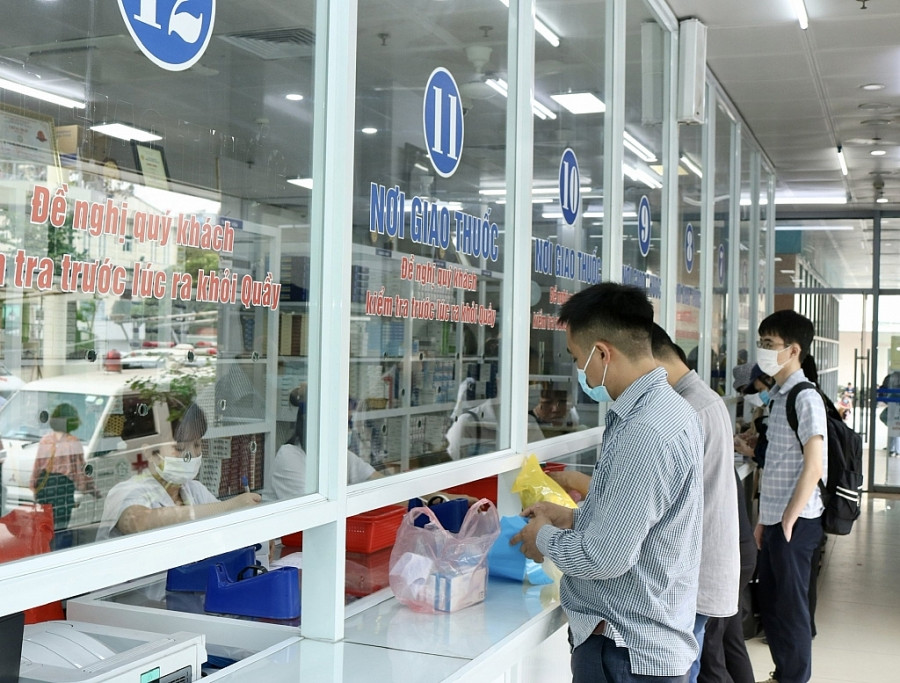 Người bệnh có thể mua thuốc ngay tại quầy.