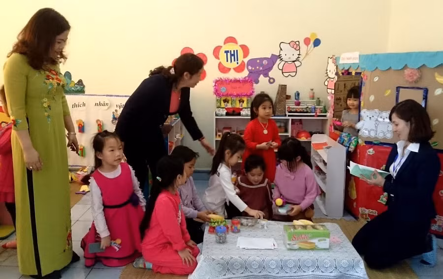 Thị xã Đông Triều đảm bảo học sinh đi học đông đủ sau Tết