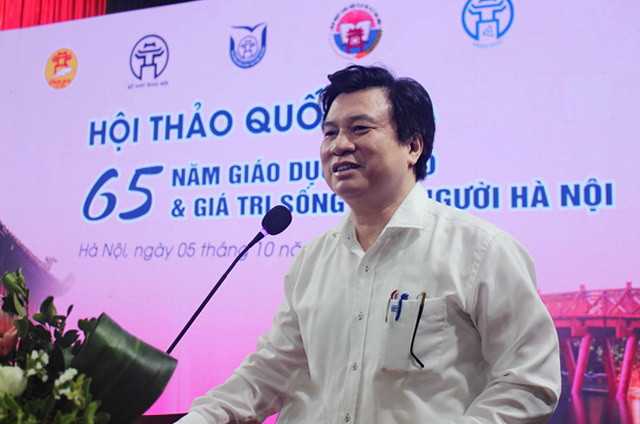 Thứ trưởng Nguyễn Hữu Độ phát biểu tại hội thảo Thứ trưởng Nguyễn Hữu Độ phát biểu tại hội thảo