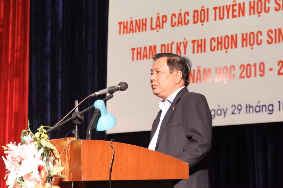 Ông Lê Ngọc Quang- Phó Giám đốc Sở GD&ĐT Hà Nội