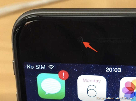 Camera trước của iPhone 6 bị lỗi