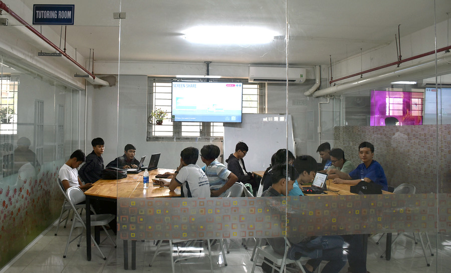 Phòng dành cho SV học, thảo luận nhóm