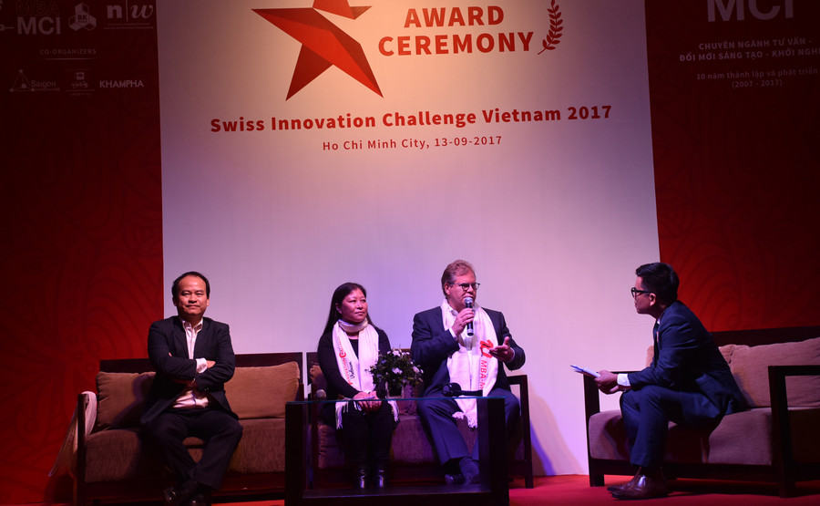 Các diễn giả chia sẻ, giải đáp các vấn đề về khởi nghiệp tại lễ trao giải Các diễn giả chia sẻ, giải đáp các vấn đề về khởi nghiệp tại lễ trao giải