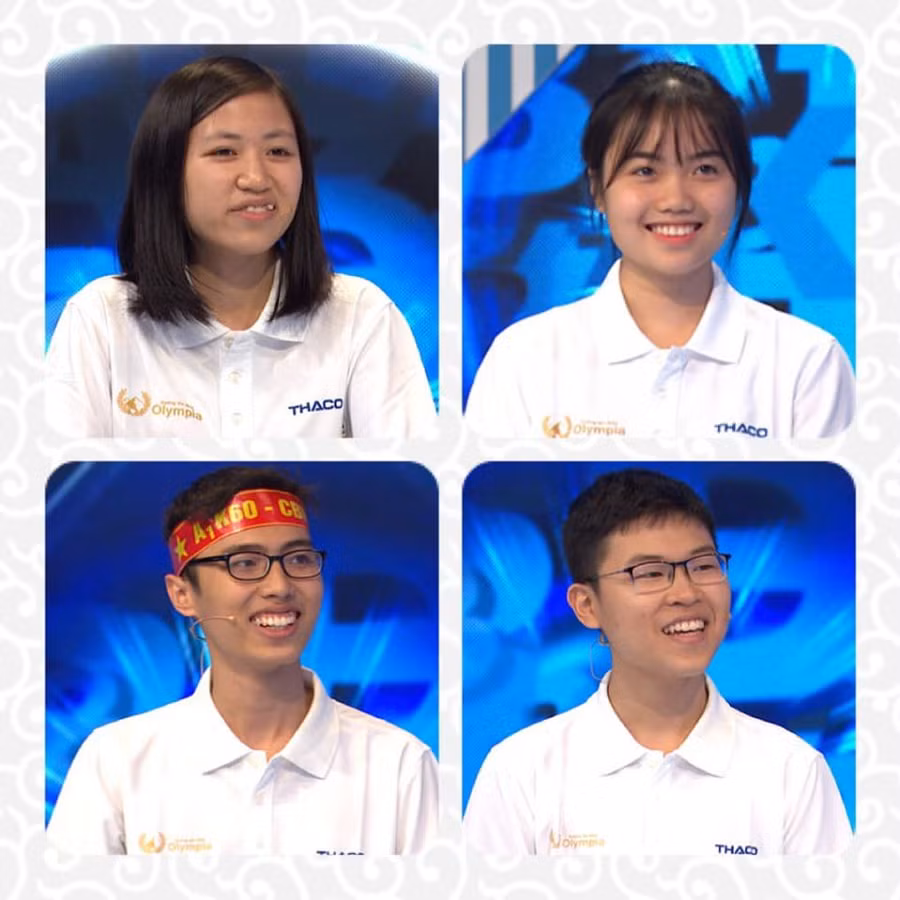 Các thí sinh: Nguyên Hải, Việt Hà, Hoàng Anh, Ngọc Linh