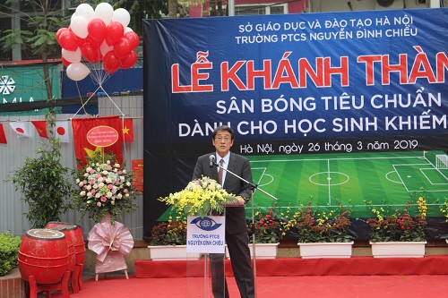 Đại sứ Nhật Bản ông UMEDA Kunio phát biểu. Đại sứ Nhật Bản ông UMEDA Kunio phát biểu.