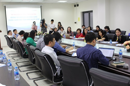 Quang cảnh buổi hội thảo...