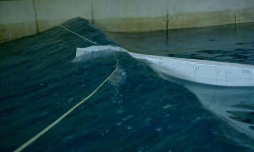 Nhóm nghiên cứu mô phỏng sóng độc ở điều kiện trong nhà. Nhóm nghiên cứu mô phỏng sóng độc ở điều kiện trong nhà. Ảnh: Sun.