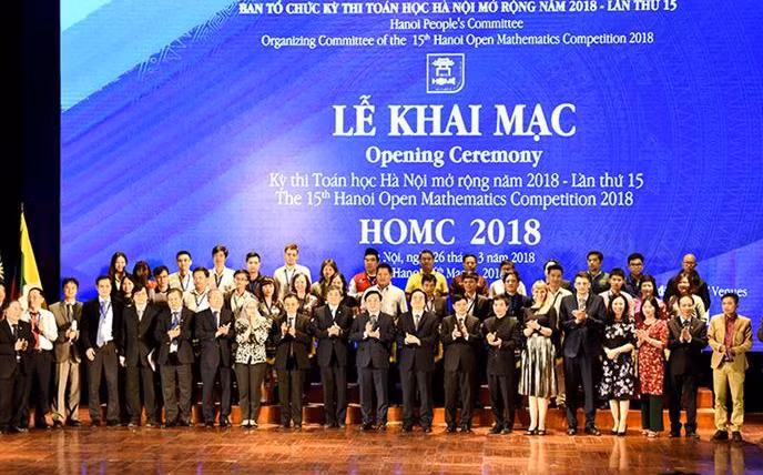 Hà Nội tiếp tục tổ chức cuộc thi Toán quốc tế với quy mô lớn năm 2019