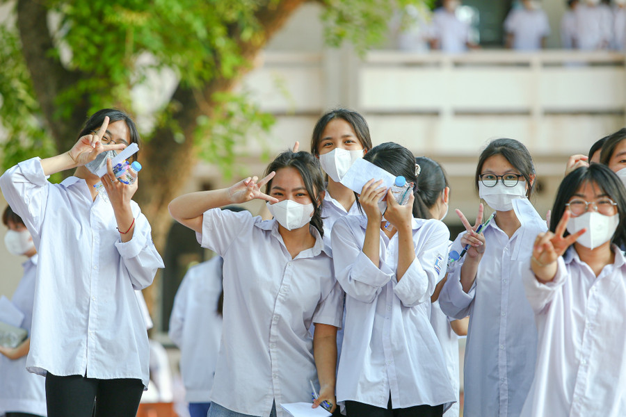 Thí sinh Bắc Giang bày tỏ quyết tâm đạt điểm cao tại kỳ thi tuyển sinh vào lớp 10. Thí sinh Bắc Giang bày tỏ quyết tâm đạt điểm cao tại kỳ thi tuyển sinh vào lớp 10.