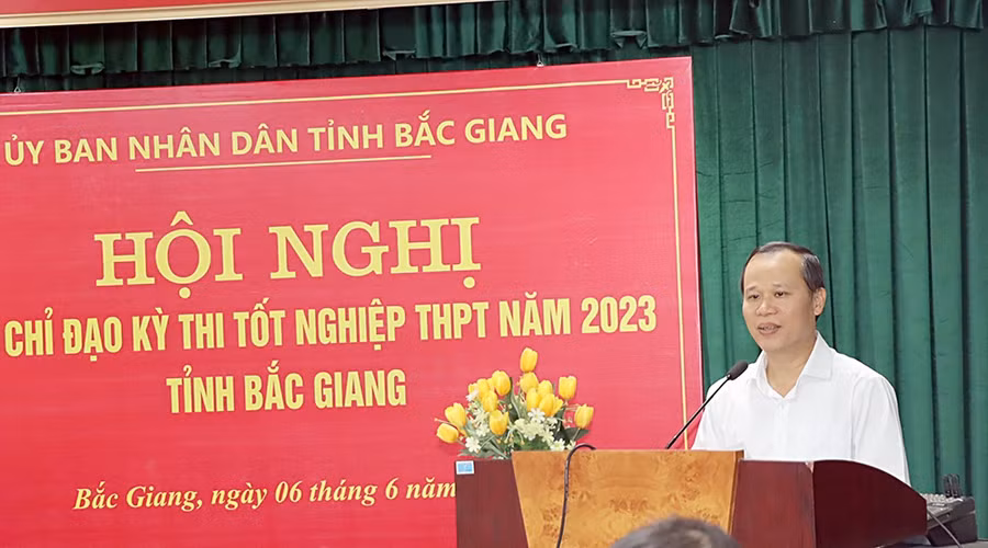 Bắc Giang sẵn sàng các phương án cho kỳ thi tốt nghiệp THPT