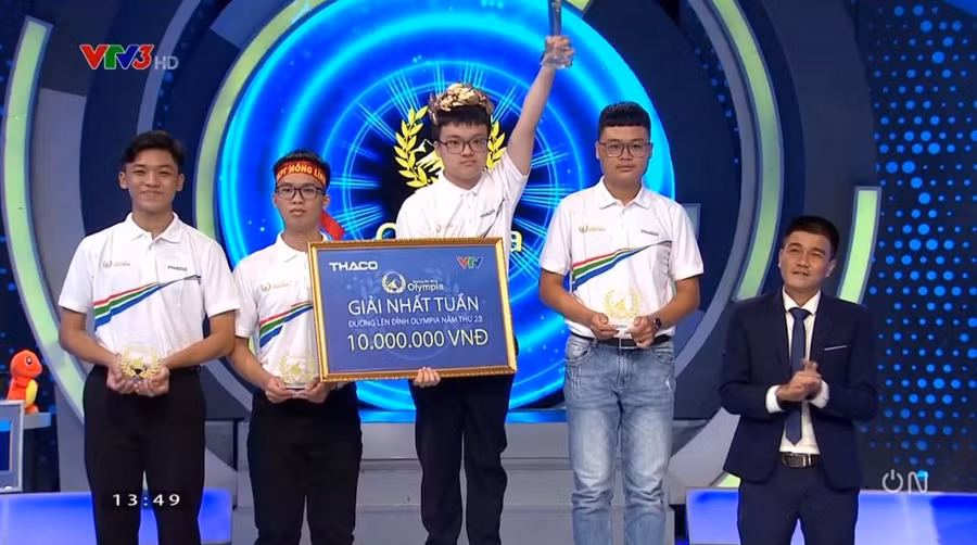 Đỗ Anh Đức giành vòng nguyệt quế đầu tiên của Olympia lần thứ 23