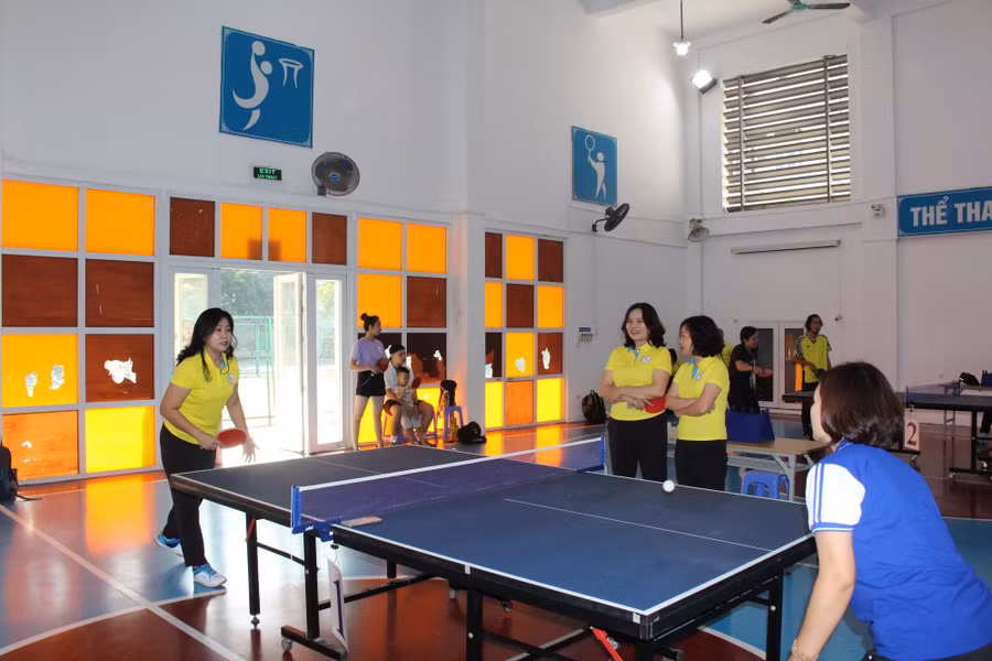 Vận động viên tham gia tranh tài tại giải.