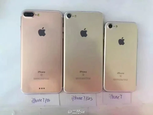 Một hình ảnh rò rỉ về bộ ba iPhone 7