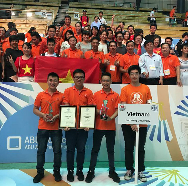 Lần thứ 6 Việt Nam lên ngôi vô địch tại sân chơi ABU Robocon