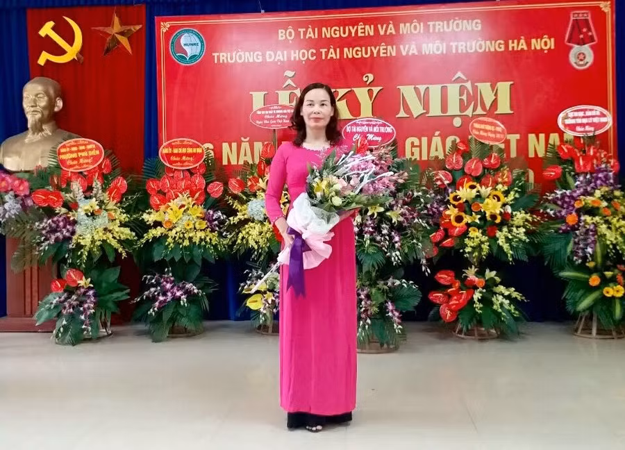 ThS. Nguyễn Thị Minh Sáng, Trưởng phòng Khảo thí và đảm bảo chất lượng giáo dục (Trường Đại học Tài nguyên và Môi trường Hà Nội).