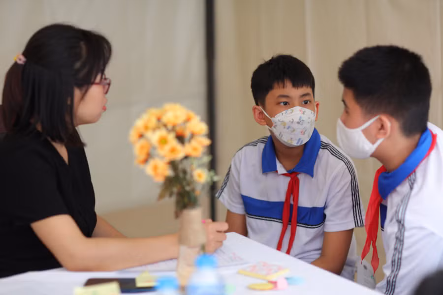 Hoạt động tư vấn tâm lý học đường tại Trường THCS Nam Từ Liêm, Hà Nội