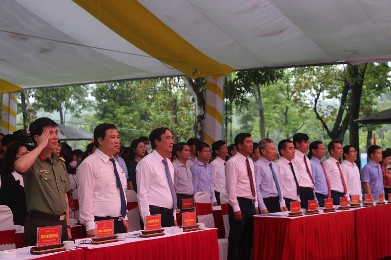 Quang cảnh buổi lễ phát động. Ảnh Ngô Chuyên