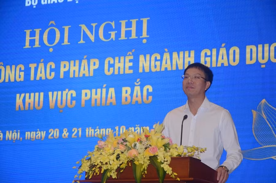 TS Đoàn Trung Kiên – Hiệu trưởng Trường ĐH Luật Hà Nội.