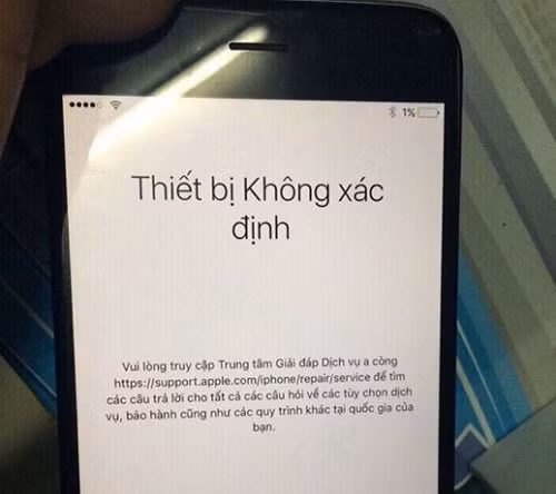 Hình ảnh phản ánh của một người dùng