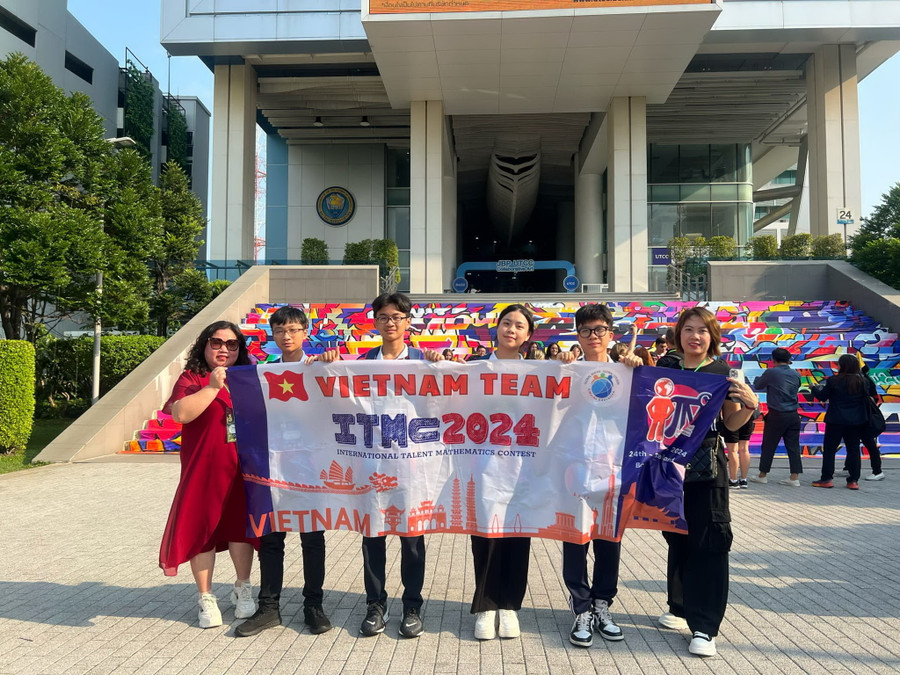 Hành trình của học sinh Trường THCS Lĩnh Nam tại kỳ thi Tìm kiếm tài năng Toán học Quốc tế ITMC năm 2024. Hành trình của học sinh Trường THCS Lĩnh Nam tại kỳ thi Tìm kiếm tài năng Toán học Quốc tế ITMC năm 2024.