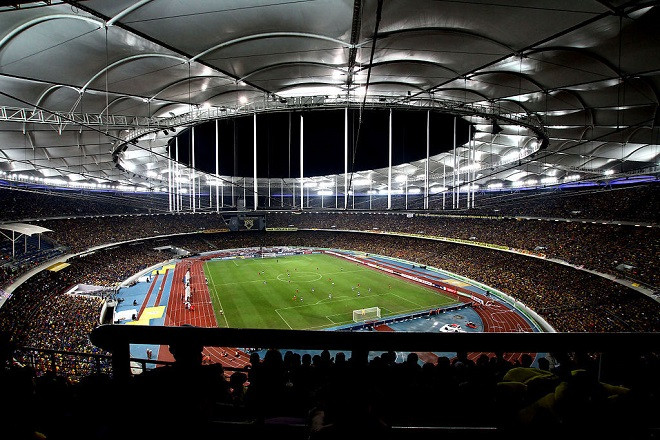 Sân Bukit Jalil hiện đại nhưng sự an toàn mới là điều CĐV Việt Nam quan tâm. Ảnh: Theo Zing.vn 