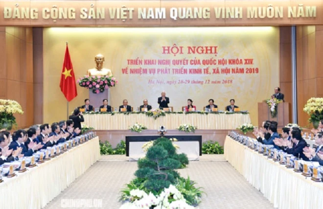 Hội nghị toàn quốc Chính phủ với các địa phương năm 2018