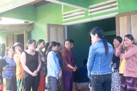 cô giáo, buộc tay, tự vẫn, 2 con, lá thư, nước mắt, Phú Ninh, Quảng Nam