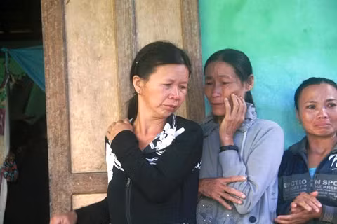 cô giáo, buộc tay, tự vẫn, 2 con, lá thư, nước mắt, Phú Ninh, Quảng Nam