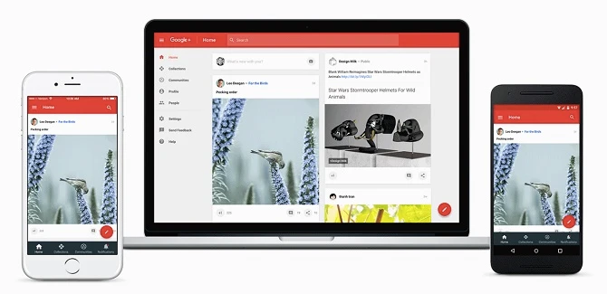 Google+ hồi sinh với thiết kế hoàn toàn mới 