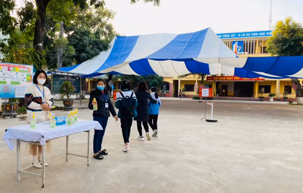 Thí sinh dự thi phải thực hiện nghiêm 5K, phòng dịch Covid-19.