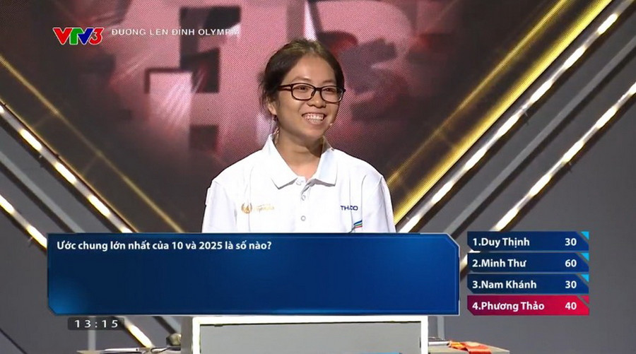 Luật thi của chương trình thay đổi ngay từ phần thi Khởi động.