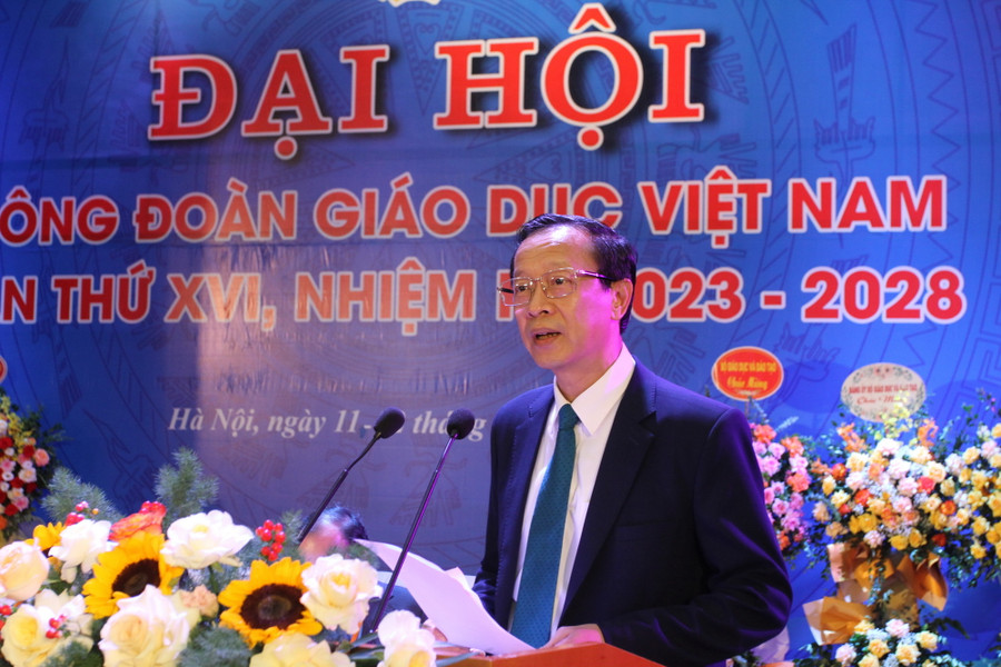 Thứ trưởng Phạm Ngọc Thưởng phát biểu chỉ đạo Đại hội. Thứ trưởng Phạm Ngọc Thưởng phát biểu chỉ đạo Đại hội.