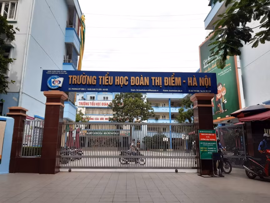Trường tiểu học Đoàn Thị Điểm - Hà Nội.