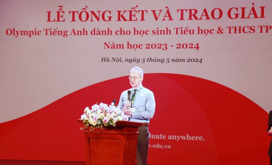 Ông Gavan Iacono - Tổng Giám đốc Tổ chức Giáo dục Language Link.