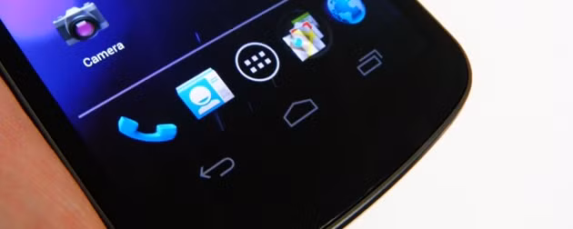 Các thao tác trên 3 nút bấm chính: Home, Back và Menu