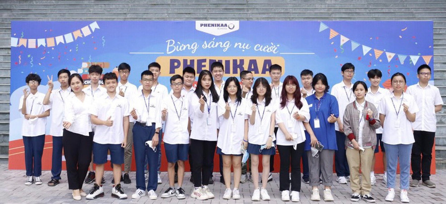 Học sinh Trường phổ thông liên cấp Phenikaa. Học sinh Trường phổ thông liên cấp Phenikaa.