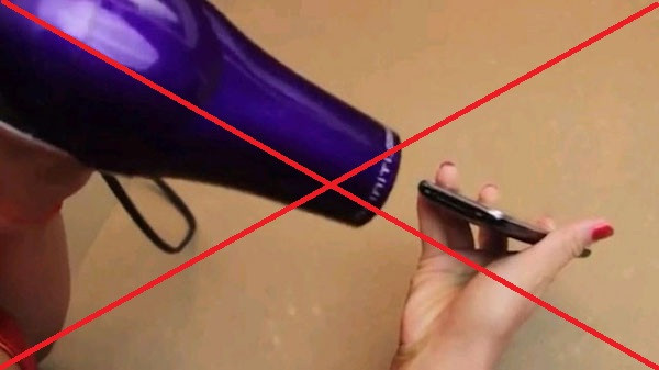 Điện thoại rơi vào nước: Nên và không nên làm gì?