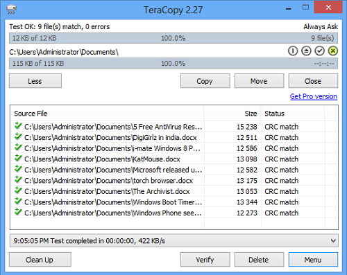 Các phần mềm giúp sử dụng Windows hiệu quả hơn ảnh 2 TeraCopy.