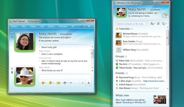 "Bái bai" chat MSN Messenger