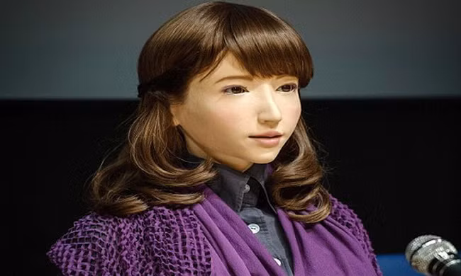 Robot xinh như người mẫu sẽ thay thế MC trên truyền hình