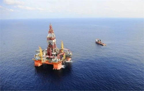 Giàn khoan HD-981 của Tổng công ty Dầu khí Hải Dương Trung Quốc (CNOOC)