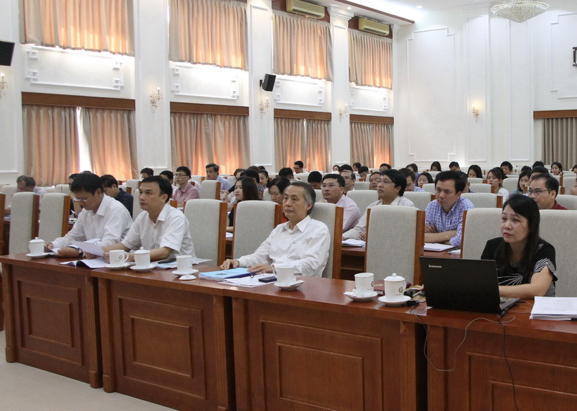 Đại biểu dự hội nghị tập huấn