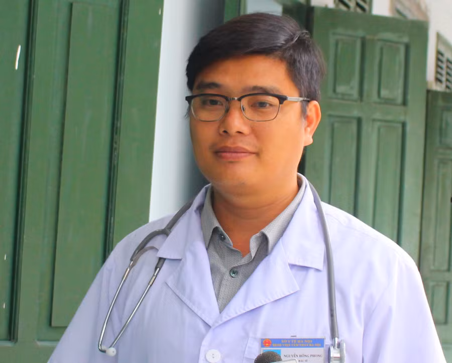 Bác sĩ Nguyễn Hồng Phong - (Bệnh viện tâm thần Hà Nội).